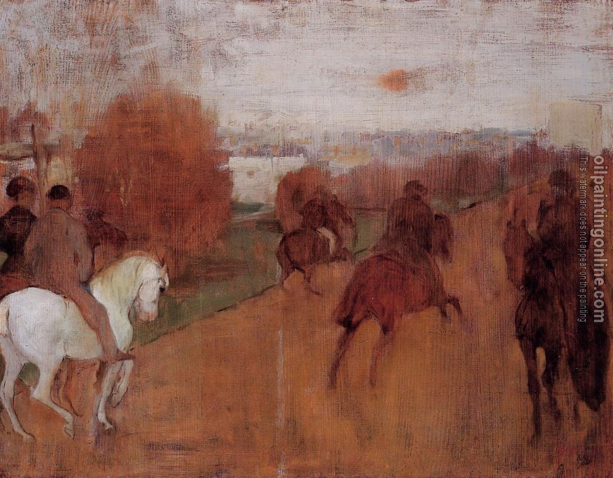 Degas, Edgar - Riders on a Road